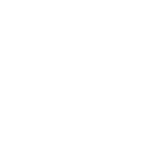 A white sketched icon of a woman with her mouth open and eyes shut while holding her jaw with both hands